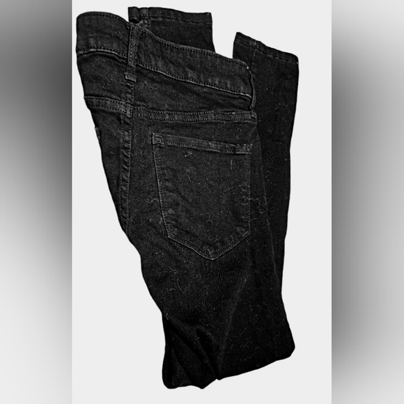 Old Navy Black Mid Rise Rockstar Jeggings - Picture 3 of 5